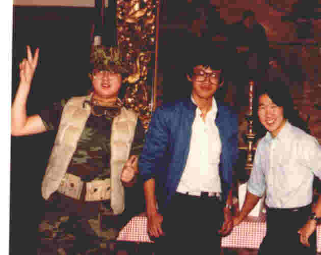 Halloween,1983.Nelson Quan, Myron Chew, Rick Chew