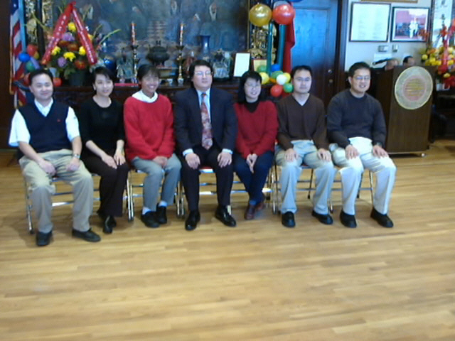Youth Group Officers & Members, Jan., 2003  